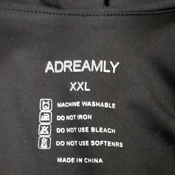 Adreamly Tank Top Bodysuit Women's Plus Size XXL Black Scoop Neck Stretch - Picture 7 of 9